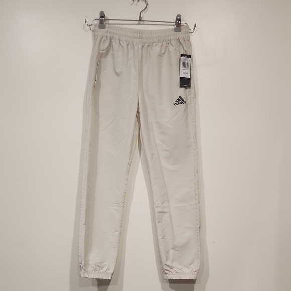 NWT! Adidas boys kids cream jogger pants‎ - Picture 1 of 4